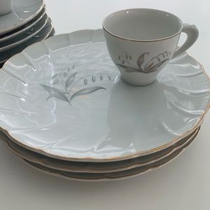 1960s Kaysons Golden Rhapsody Fine China Set